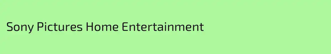 Sony Pictures Home Entertainment
